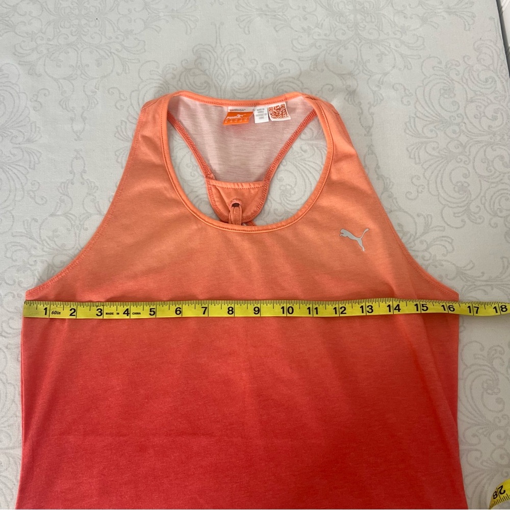 Puma Racerback Ombre Tank Top Size Medium - Picture 7 of 10